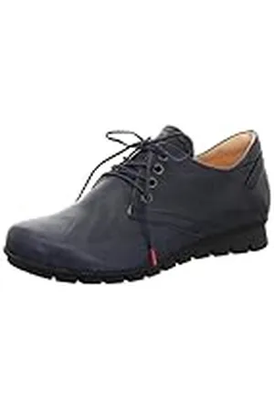 Think! Mensa sin Cromo curtido, sostenible, Zapatos con Cordones Mujer, , 36 EU