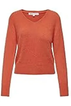 ONLY Bestseller A/S Onlella Piumo LS V-Cuello CC Knt Suéter, , L para Mujer