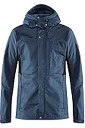 Fjällräven FJALLRAVEN Kaipak Jacket M Chaquetas, Hombre, Uncle Blue-Dark Grey, S