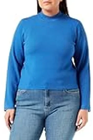VERO MODA Vmsaba LS-Jersey con Cuello Alto Suéter, , M para Mujer
