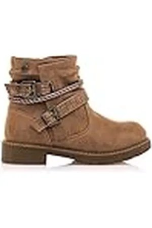 MTNG KIDS Botines Niñas Botines Alaska 48860 Niñas | Botines Casual | Cierre con Cremallera | 55890 | Marron