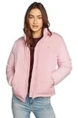 Tommy Hilfiger Cazadora Acolchada Mujer Essential Puffer con Cuello Alto, , M