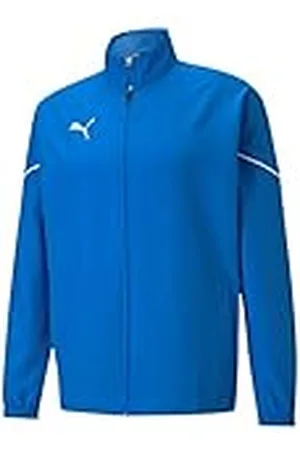 PUMA Teamrise Sideline Jacket Chaqueta De Entrenamiento, Hombre, Electric Blue Lemonade- Black, L