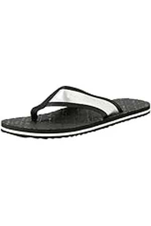 Calvin Klein Jeans Beach Sandal IN Met YM0YM00950, Chancla Hombre, Negro (Black/Bright White), 42 EU