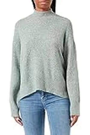VERO MODA Vmdofwool Ga Noos-Jersey de Cuello Alto Suéter, , S para Mujer
