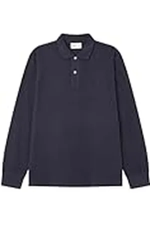 Springfield SPRINGFILED, Hombre, Polo Piqué Básico Manga Larga, Navy, S