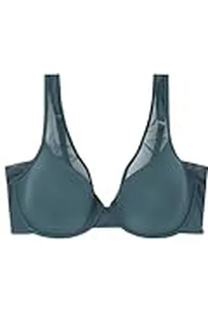 Women secret Beautiful Sujetador Tul Oscuro Bra, , 100B para Mujer