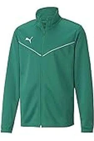 PUMA Teamrise Training Poly Jacket Chaqueta De Entrenamiento, Unisex niños, Pepper Green- White, 116