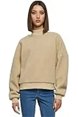 Urban classics Ladies Sherpa Crewneck Sudadera, , L para Mujer