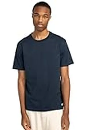 Element Top de Punto de Manga Corta Icon Label Pocket SS Azul XS