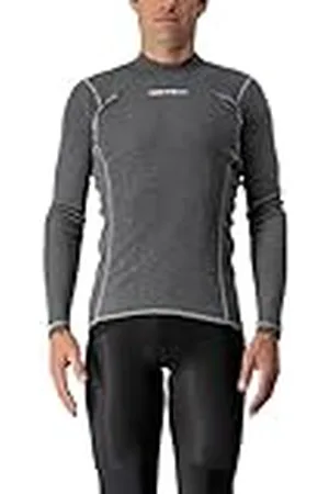 Castelli 4514531 Flanders Warm Long Sleeve Brief Hombre Gray Tamaño M