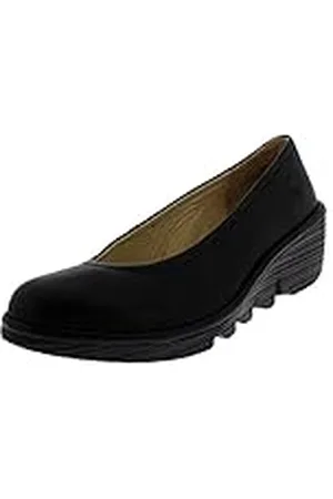 Fly London Pump, Zapatos de tacón con Punta Cerrada Mujer, Black, 41 EU