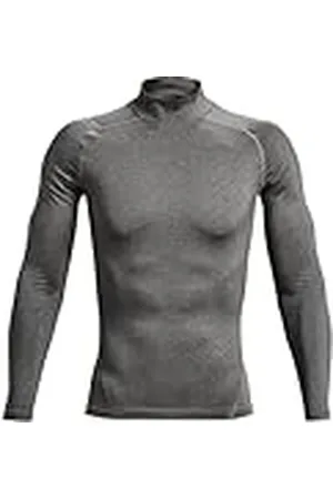 Under Armour Hombre UA HG Armour Comp Mock LS Shirt