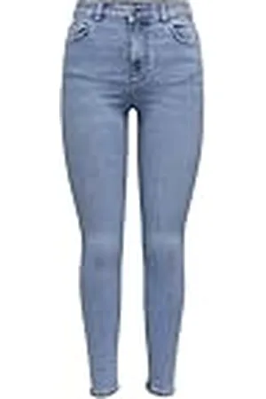 JDY Moon Moon HW Skinny Jeans Medbluednm Noos, , L / 32L Mujeres