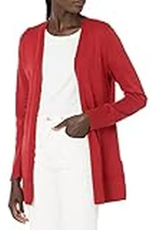 Amazon Jersey Ligero Abierto por Delante (Disponible en Tallas Grandes) Mujer, , XS