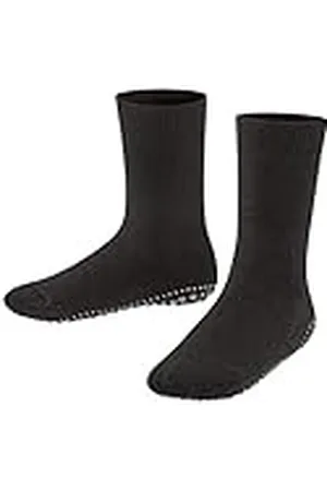 Falke Catspads K Hp algodón lana puños en la suela 1 par, Calcetines para casa Unisex niños, , 27/30 EU