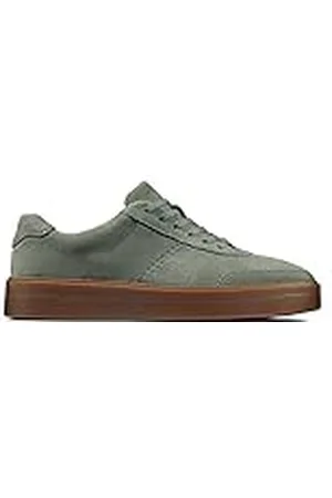 Clarks Hero Walk, Zapatos de Cordones Derby, Beige (Sage Suede Sage Suede), 35.5 EU