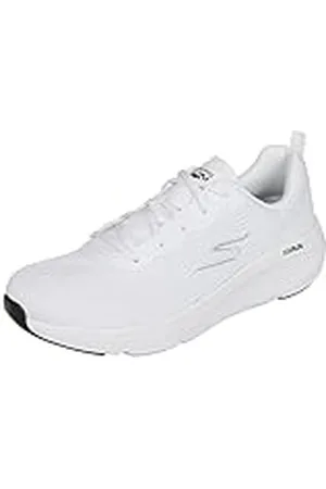 Skechers GO RUN ELEVATE, Zapatillas para Mujer, White Textile/Trim, 38.5 EU