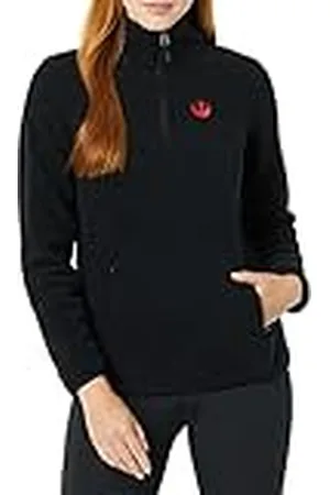 Amazon Disney | Marvel | Star Wars | Princess Chaquetas de forro polar con cuello perkins y cremallera de un cuarto Mujer, , L