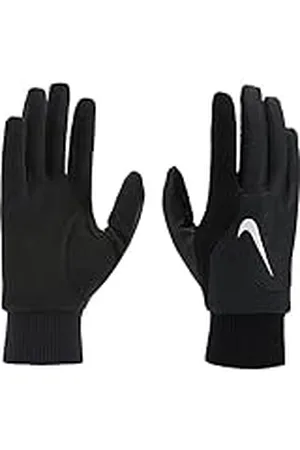 Nike Therma-FIT GG N.100.6789.069.LG - Guantes de Golf para Mujer (Talla L), Color Negro, Negro y Blanco