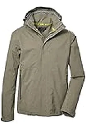 Killtec Hombre Chaqueta funcional/chaqueta de exterior con capucha desmontable KOS 53 MN JCKT, , 4XL, 41333-000
