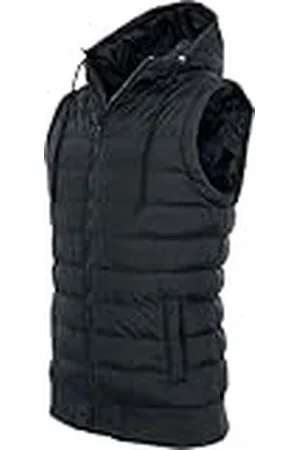 Urban classics Small Bubble Hooded Chaleco, , L para Hombre