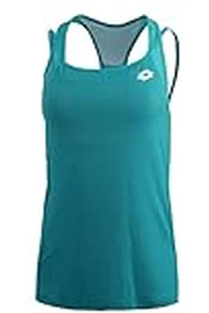 Lotto Tech PL Petrol - Camiseta de Tirantes para Mujer (Talla XS), Color Blanco