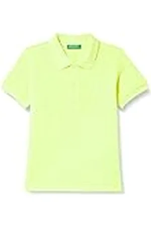Benetton Camiseta Polo M/M 3089G300D Camisa, , 104 cm para Niños