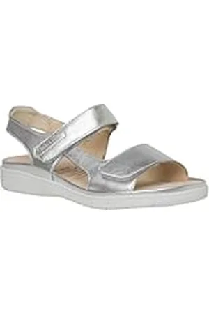 Ganter Gina, Sandalia Mujer, Plata, 37 EU