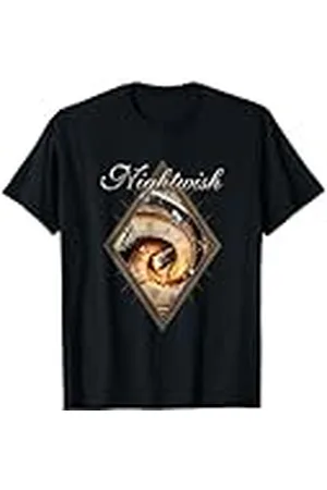 Nightwish Camiseta oficial Yesterwynde (portada del álbum + logotipo) - Unisex - Negro - Talla S