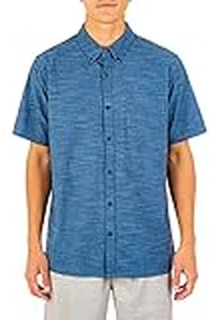 Hurley M One&Only 2.0 Woven S/S Camisas, Hombre, , L