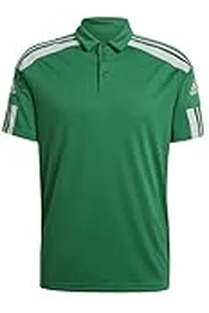 adidas Hombre Squadra 21 Polo Shirt, Team Green/White, S Tall