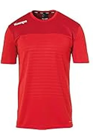 Kempa Emotion 2.0 Shirt Camiseta de Juego, Hombre, Rojo/Rojo Chili, 152