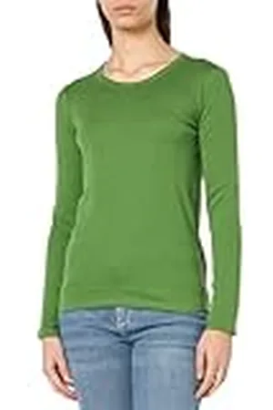 Benetton Camiseta M/L 3ga2e16f9 Blusa, , S para Mujer