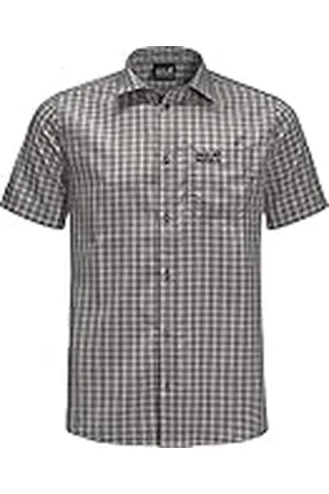Jack Wolfskin Camisa El Dorado para Hombre, Revisión de Asfalto, 3XL