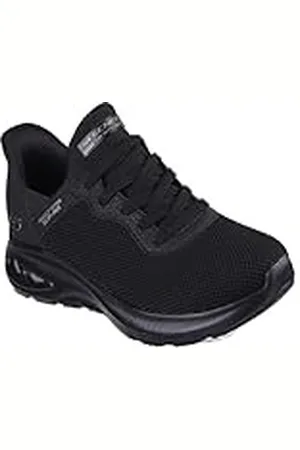Skechers Bobs Unity Pellizco de Suerte, Zapatillas Mujer, Black, 37.5 EU