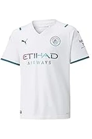 Manchester City FC Manchester City Temporada 2021/22, Juego, Camiseta Segunda Equipación, Unisex-Child, , 128