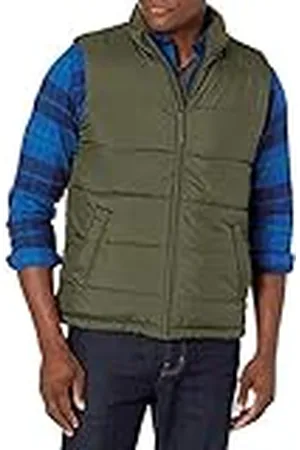Amazon Chaleco Acolchado en Tejido de Grosor Medio Hombre, , M