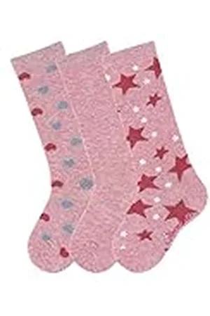Sterntaler Kniestrümpfe Calcetines para niñas, tamaño 23-26, , paquete con 3 pares