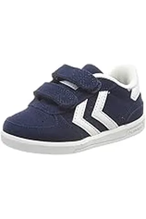 Hummel ANTE Victoria II, Zapatillas Unisex niños, PEONÍA Marino, 21 EU