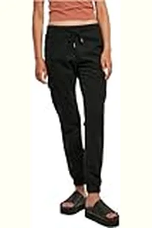 Urban classics Tb3626-ladies High Waist Cargo Jogging Pants Pantalón, , S Mujeres