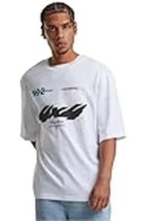 Mister Tee Mt3191-motorsport Heavy Oversize Sleeve tee Camiseta, , XS Hombres