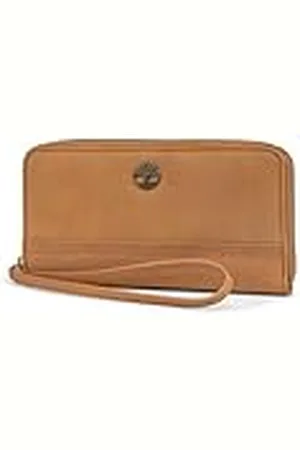 Timberland Cartera de Piel con Cremallera RFID para Mujer con Correa de muñeca