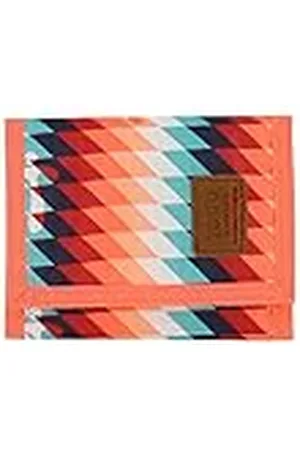 TOTTO Cartera Juvenil, Modelo Tojal, con Sistema de Bloqueo RFID, con Monedero y 4 Tarjeteros, Tamaño Compacto de 9 x 2.2 cm, Cierre de Solapa, Versátil y Resistente, Estampado Naranja