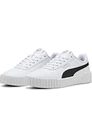PUMA Carina 3.0, Zapatillas Mujer, White Black Gold, 37 EU