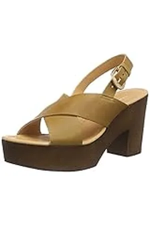 VERO MODA Sandalias de Piel Vmflica, Zuecos Mujer, , 41 EU