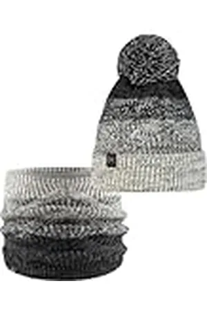 Buff Dúo Pack Knitted & Fleece Band Hat Masha Gris y Knitted & Fleece Braga de cuello Masha Gris Talla única Adulto
