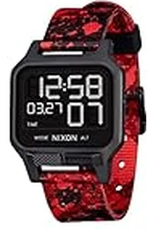Nixon Reloj Digital para Hombres de Cuarzo con Correa en Caucho A1320-008-00