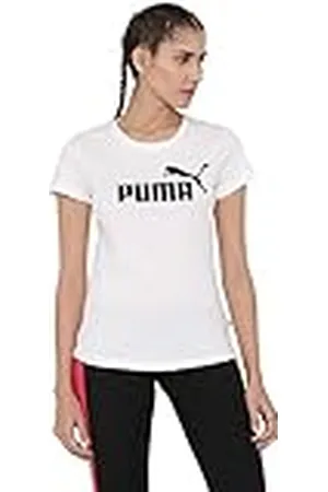 PUMA Ess Logo Tee Camiseta de Deporte, White 787, XL Mujer