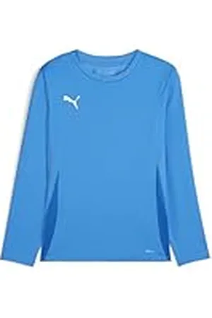 PUMA TeamGOAL LS Jersey Jr Camiseta de fútbol, Unisex niños, Ignite Blue White Team Royal, 116